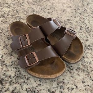Birkenstock | Arizona Birko-Flor | Dark Brown | Size 41 (L10/M8)
